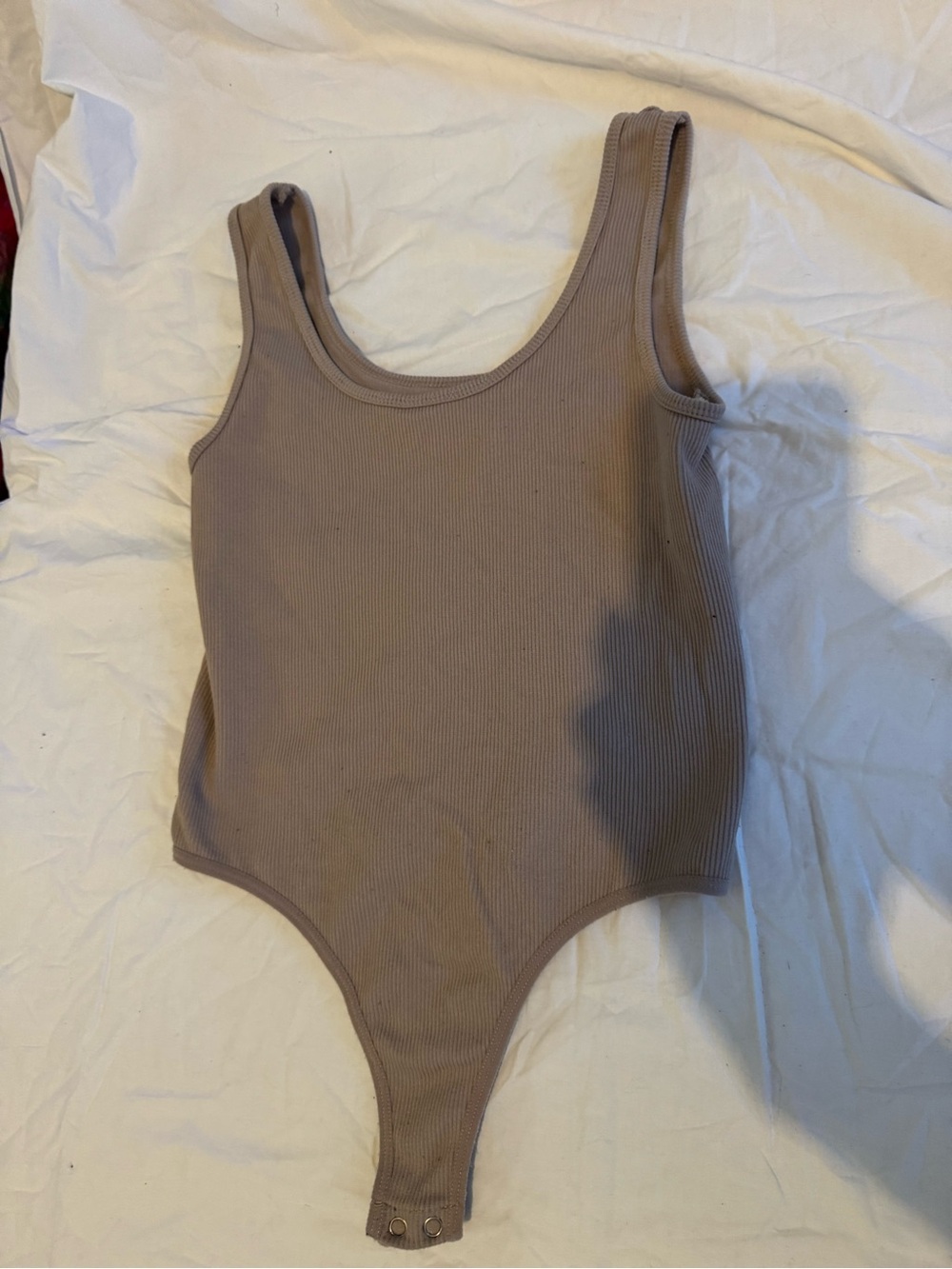 Women’s Tank One-Piece Bodysuit in nude pink